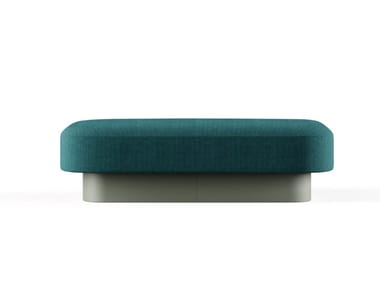 AFINA - Upholstered rectangular fabric pouf by Frezza