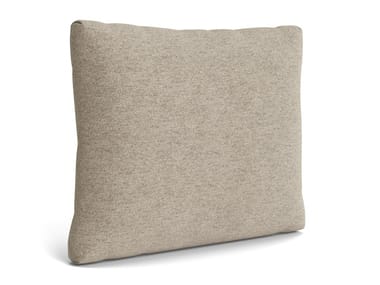 CUSHION - Solid-color rectangular fabric cushion by NORR11