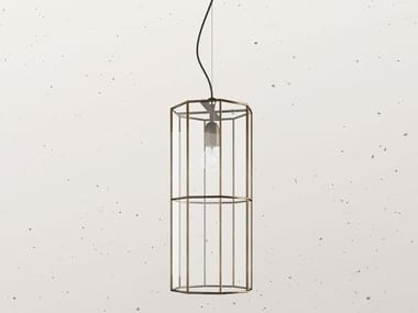 RILEGATO MEDINA DPE - LED brass pendant lamp by Il Fanale