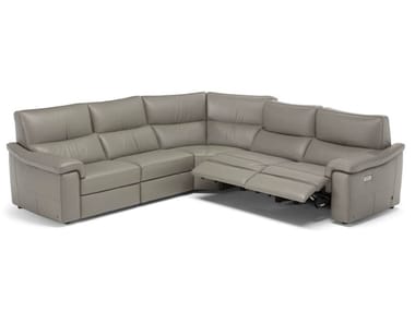 ROCK - Corner sofa with electric motion by Natuzzi Italia