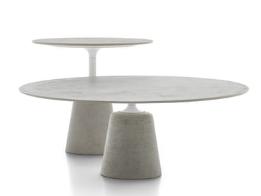 ROCK TABLE MINI - Cement coffee table by MDF Italia