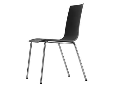 S 161 - Stackable plastic chair by Thonet