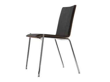 S 162 P - Stackable plywood chair by Thonet