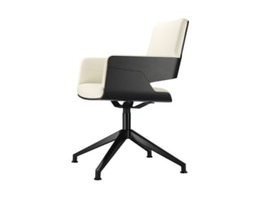 S 847 D / PVD - Chair with armrests by Thonet