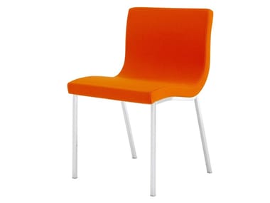 SALA - Upholstered fabric chair with removable cover by Ligne Roset