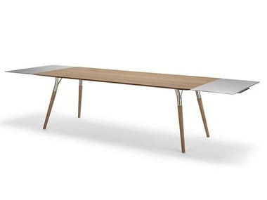 SALT & PEPPER 843 - Rectangular wooden table by Tonon