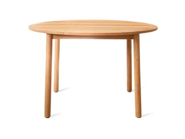 SAM - Round teak garden table by Vincent Sheppard