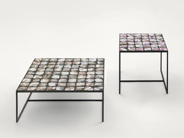 SCIARA - Low square coffee table by Paola Lenti