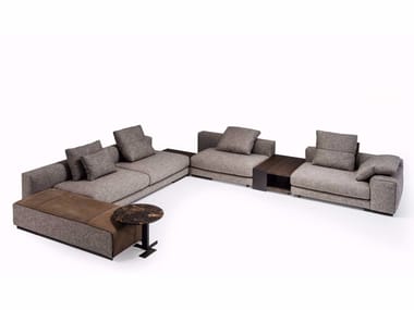 ATLAS - Corner sectional fabric sofa by Arketipo