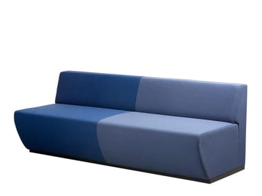 TRAIN BENCH - Sectional fabric sofa by Casala