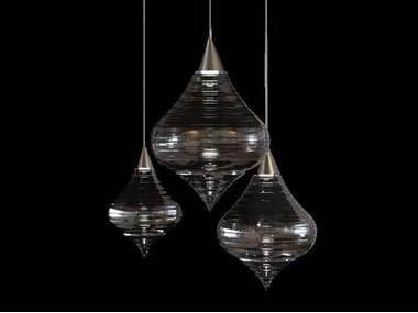 SHEHERAZADE - LED Murano glass pendant lamp by Reflex