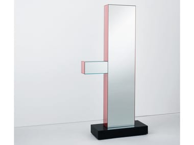 SHIBAM 1 - Rectangular mirror by Glas Italia