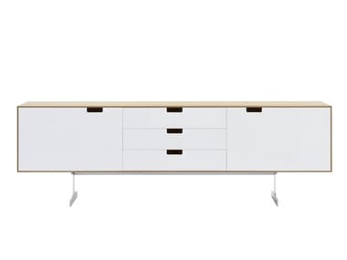 SIMPLON - Sideboard with doors by Cappellini