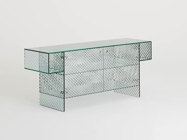 ROBOTIN - Crystal sideboard by Glas Italia