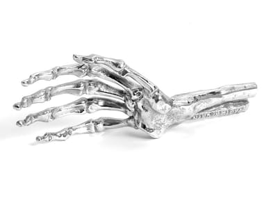 SKELETON HAND - Aluminium decorative object (Request Info)