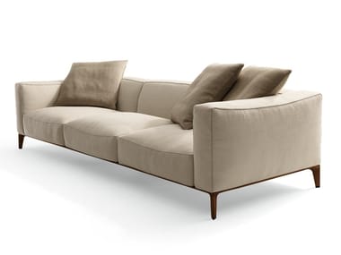 ATON - 3 seater fabric sofa by Giorgetti