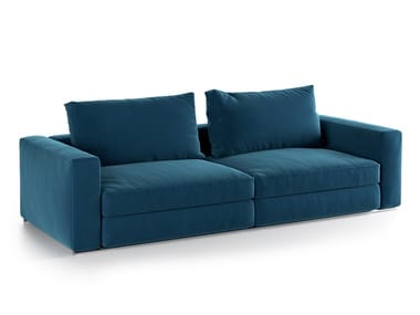 DOMINIO - 2 seater fabric sofa by Natuzzi Italia