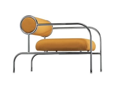 SOFA WITH ARMS - Armchair with tubular metal structure by Cappellini