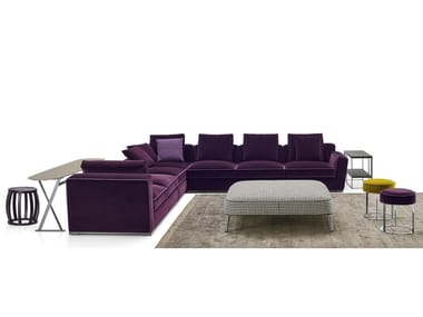 SOLATIUM - Corner sectional fabric sofa by Maxalto