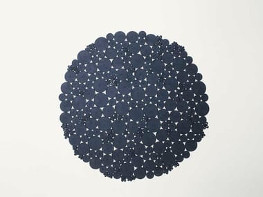 SPIN OFF - Handmade round rug by Paola Lenti