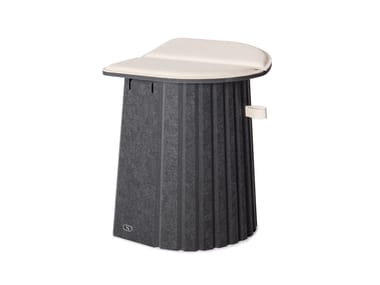 DS-5010 - Folding felt stool by de Sede