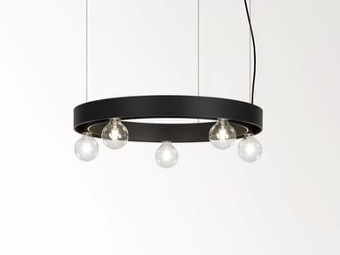 SUPER-OH - LED metal pendant lamp by Delta Light