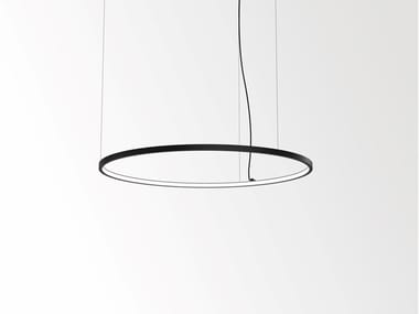 SUPERLOOP SLIM IN - LED metal pendant lamp by Delta Light