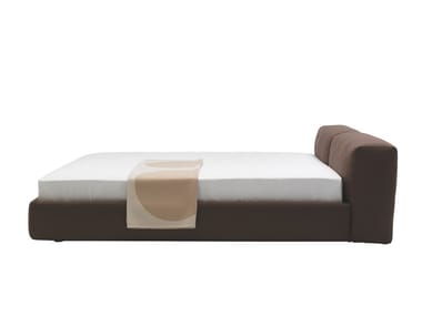 SUPEROBLONG BED - Upholstered fabric or leather bed with removable cover by Cappellini