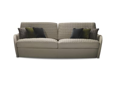 SWAN - 3 seater leather sofa by Reflex