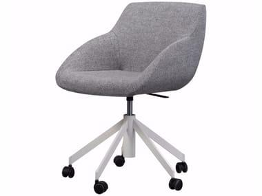 BLUE CONFERENCE - SWIVEL - Swivel office chair with castors by Casala