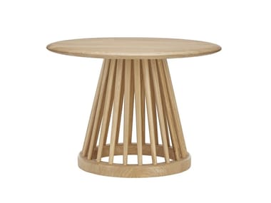 FAN - Wooden coffee table by Tom Dixon