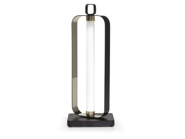 HALO - Metal table lamp by Natuzzi Italia