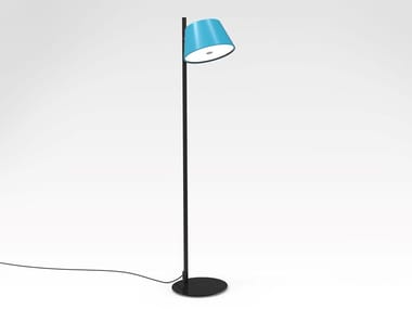 TAM TAM P - Adjustable aluminium floor lamp by Marset