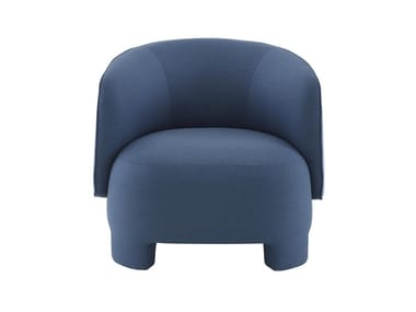 TARU - Fabric easy chair with armrests by Ligne Roset