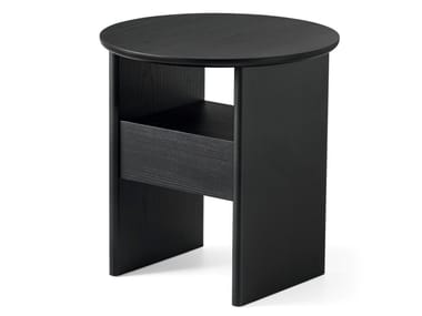 TAU - Wooden coffee table / bedside table by Calligaris