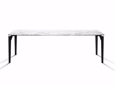 TAVOLO '95 - Rectangular marble living room table by DE PADOVA