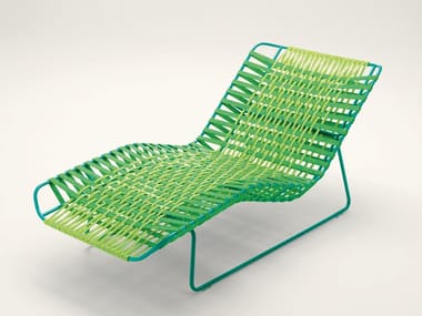 TELAR - Synthetic fibre sun lounger by Paola Lenti