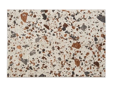 TERRAZZO - Rectangular synthetic fibre rug by Calligaris