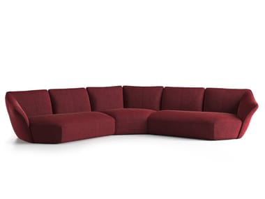 TIMELESS - Corner modular fabric sofa by Natuzzi Italia