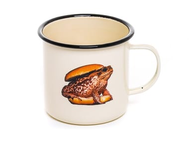 TOAD - Enamelled metal mug (Request Info)