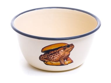 TOAD - Enamelled metal serving bowl (Request Info)