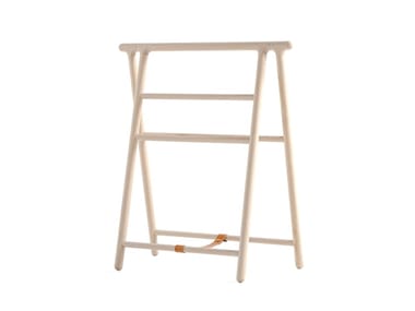 BRANCH OF THE MAPLE - Standing maple towel rail by DE PADOVA