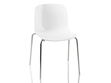 TROY - Stackable polycarbonate chair by Magis