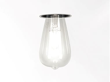 TWENTY-7 TRIMLESS - LED round ceiling glass spotlight by Delta Light