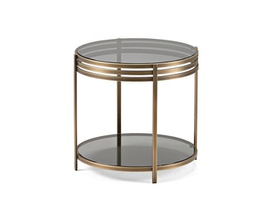 ULA - Brass side table by Arketipo