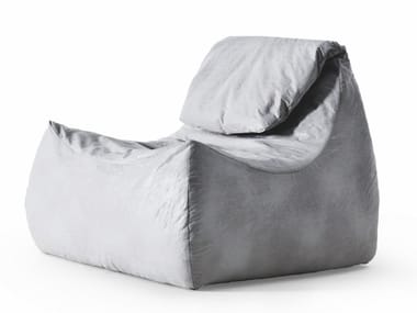 VALENTINE - Fabric bean bag with removable cover by Saba Italia