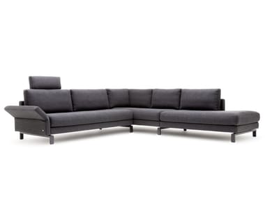 ROLF BENZ 004 VIDA - Corner fabric sofa by Rolf Benz