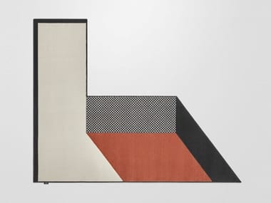 VOLUMI VL668 - Polyamide rug with geometric shapes by Antonio Lupi Design