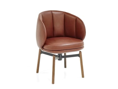 VUELTA FD - Swivel upholstered chair by Wittmann