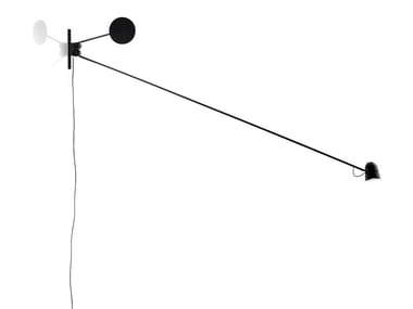 COUNTERBALANCE - LED adjustable aluminium wall lamp by Luceplan